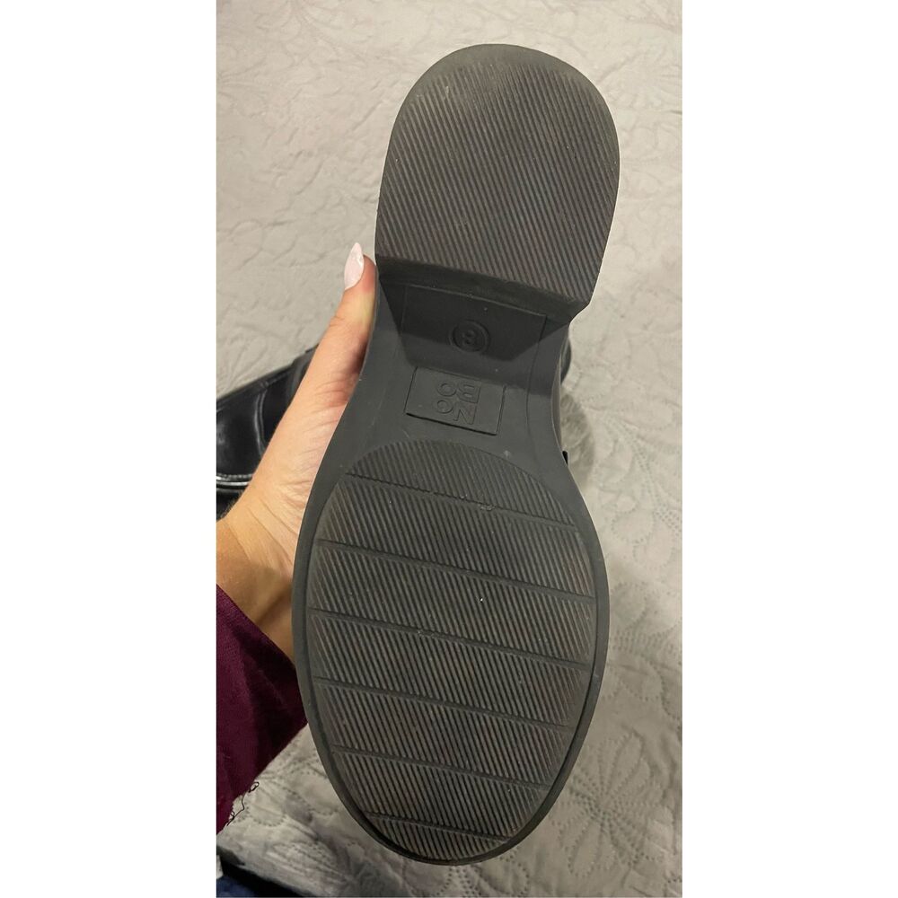 No Boundaries Women’s 8 Chunky Heel Penny Loafers - Picture 3 of 5